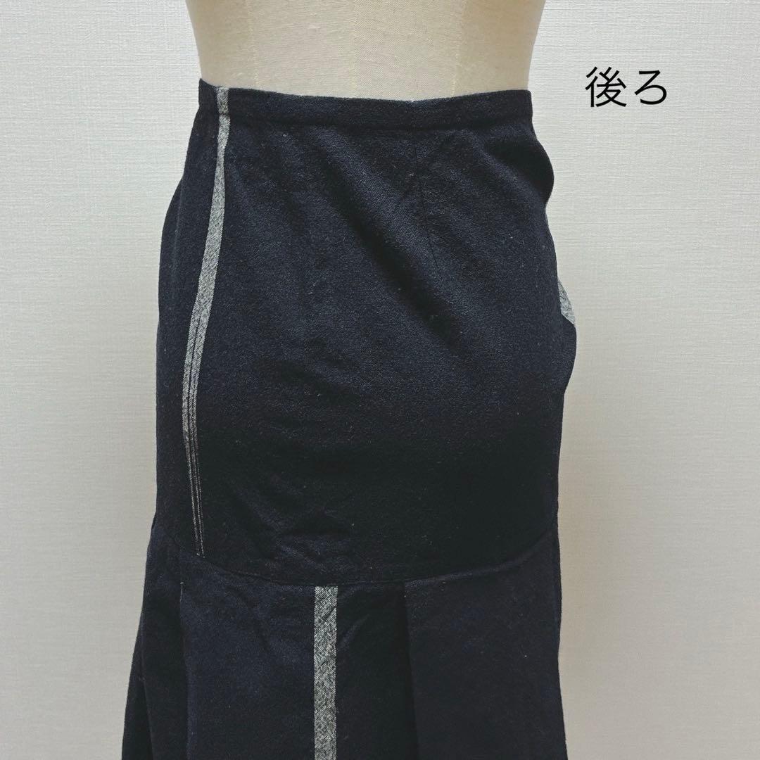 コムデギャルソン　70s　ヴィンテージ　着方がわからない　巻きスカート？　織柄