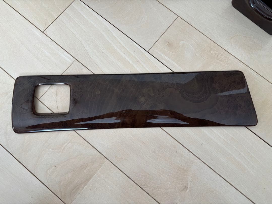 ダイハツ　ミラジーノ　L700S インパネアッパーパネル　ウッド　純正オプション