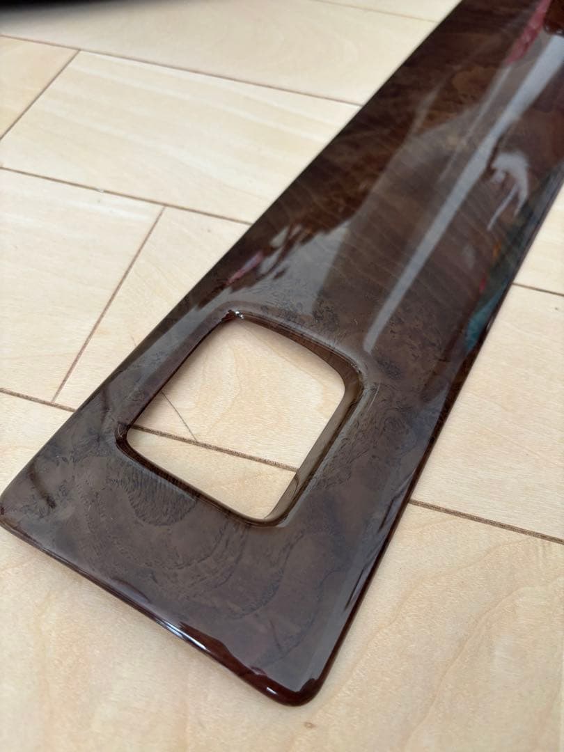 ダイハツ　ミラジーノ　L700S インパネアッパーパネル　ウッド　純正オプション