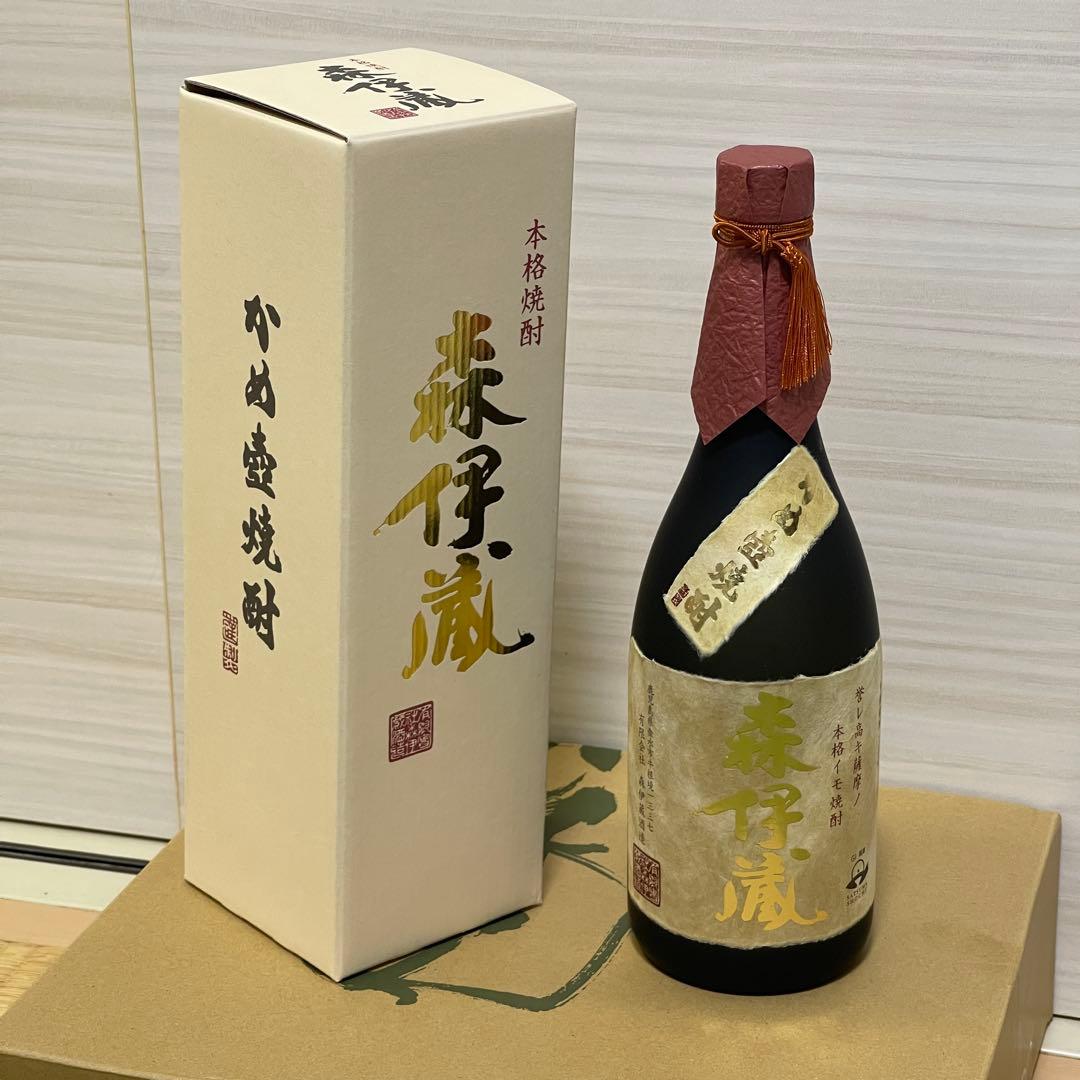 【最新9月】森伊蔵 本格焼酎 金色ラベル 箱入り