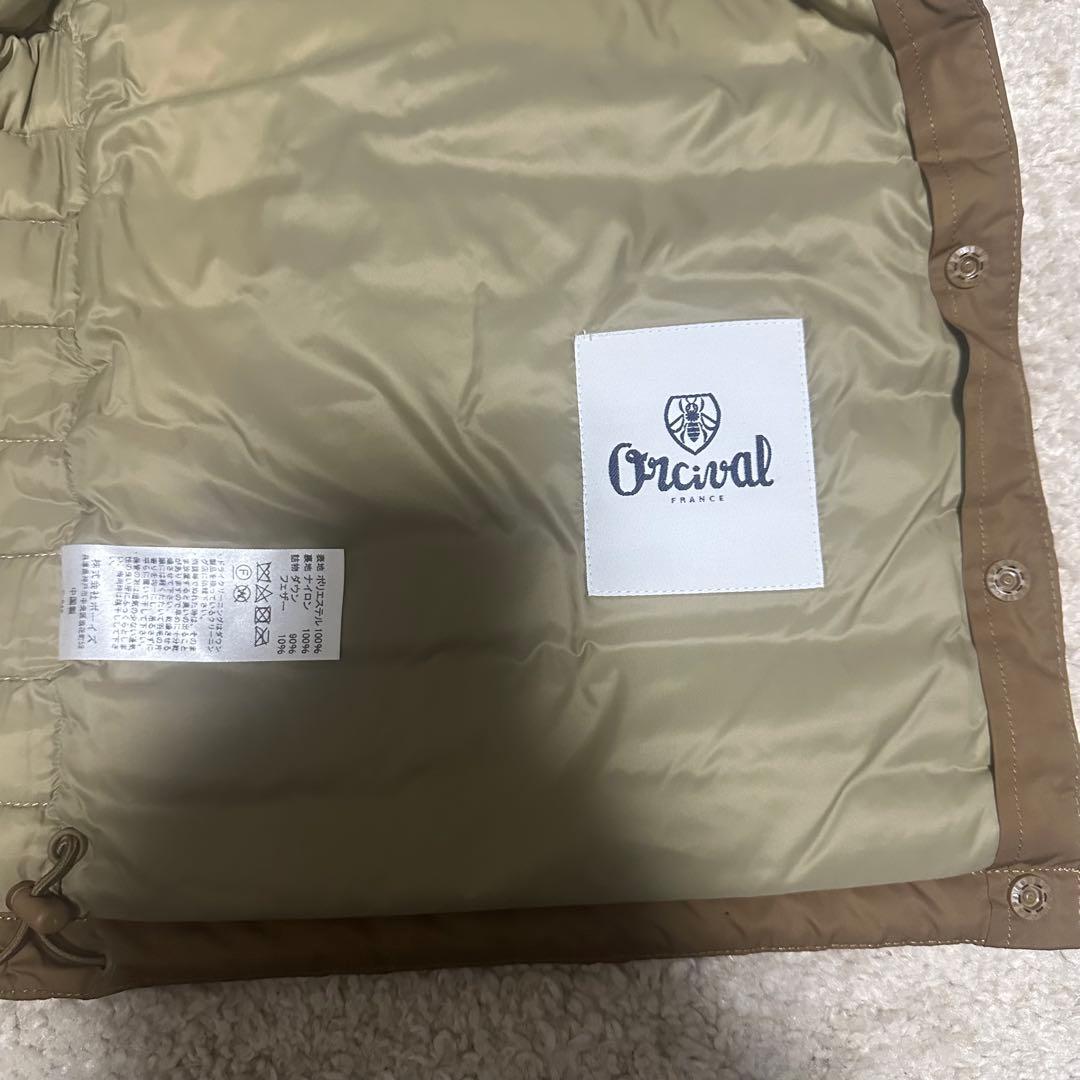 Orcival ブラウン ダウンベスト サイズ2