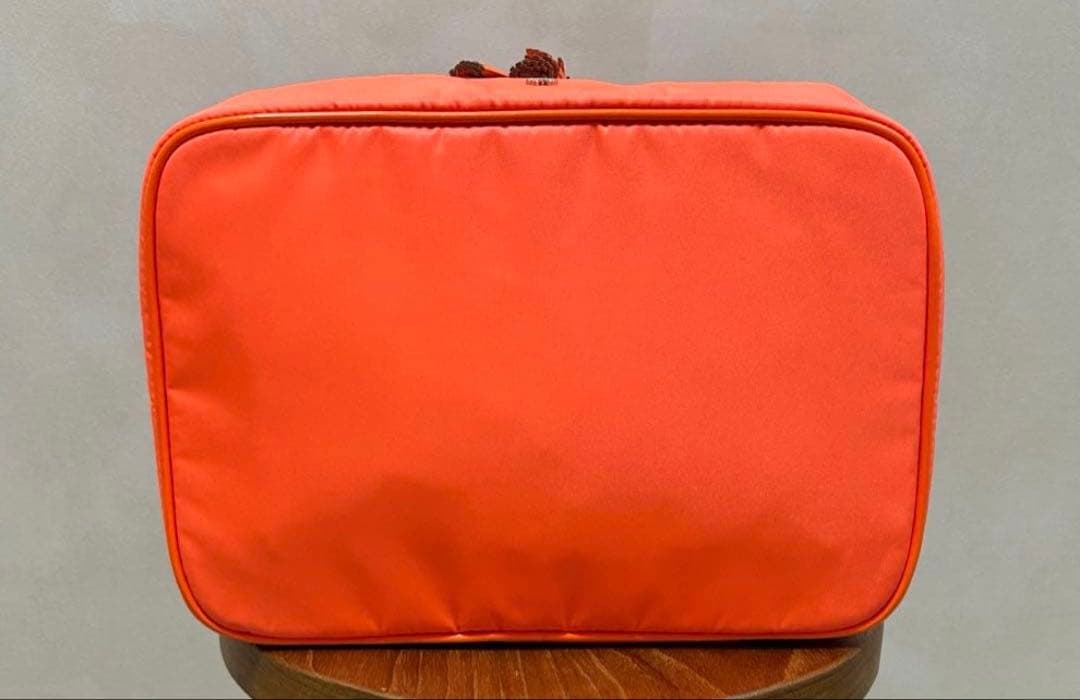 s*w様 アニヤハインドマーチ バニティケース バッグ メイクポーチ オレンジ