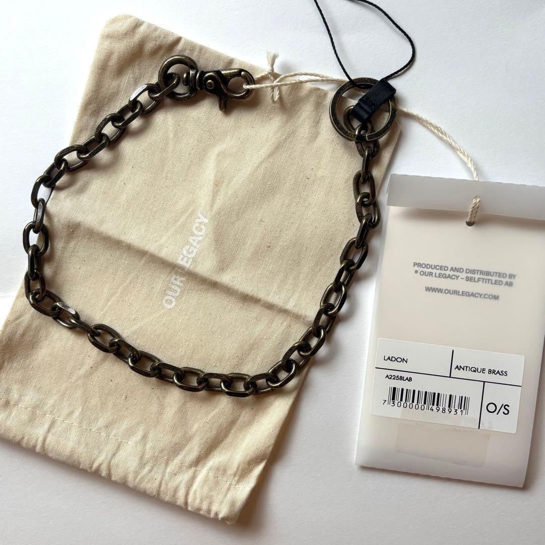 OUR LEGACY チェーンネックレス AntiqueBrass