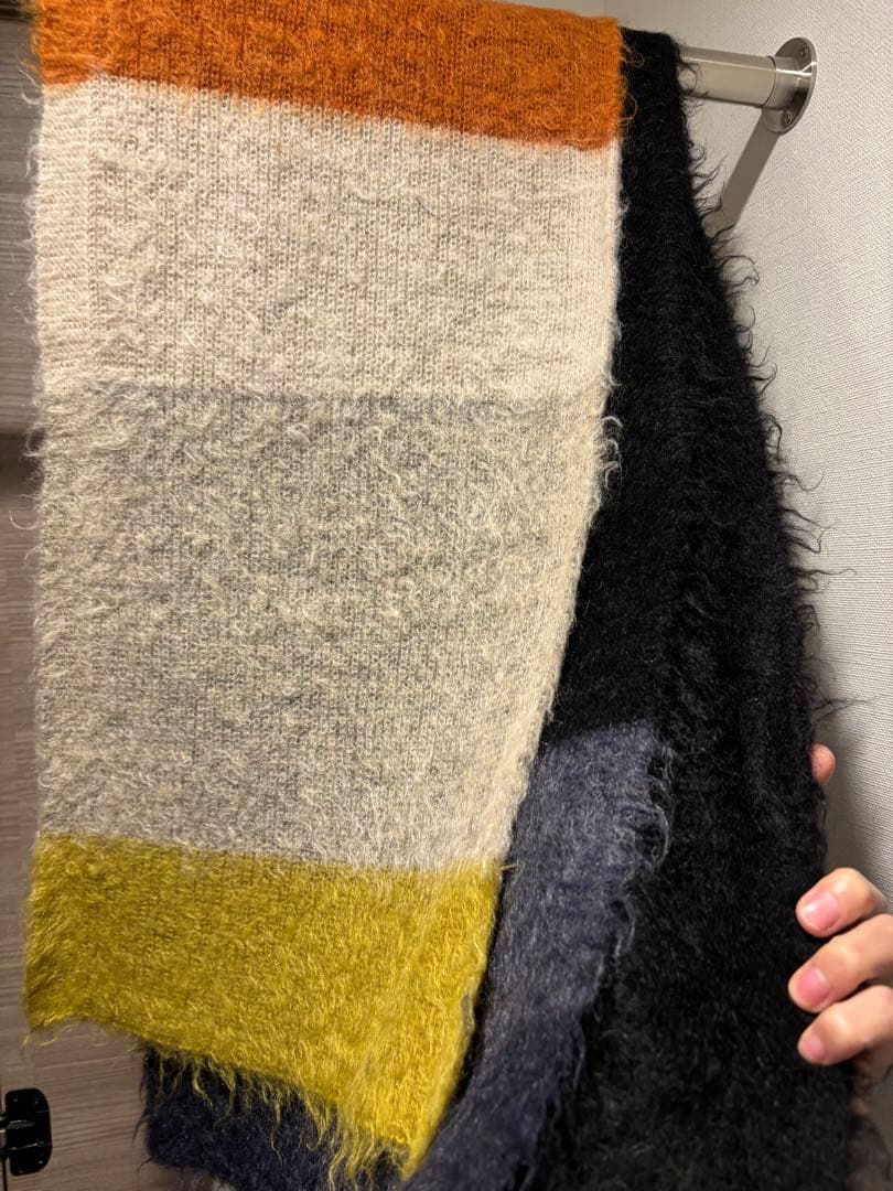 yoke 22AWヨーク モヘア ストール マフラー 新品タグ付き アクネ