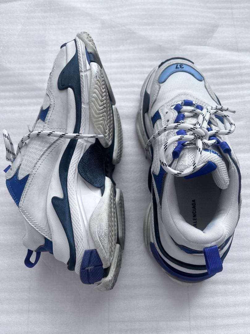 BALENCIAGA スニーカー サイズ37 ホワイト/パープル