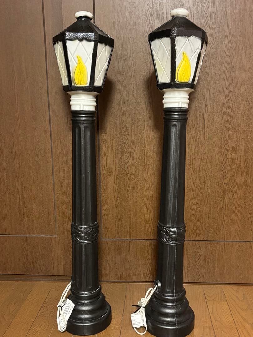 クリスマス イルミネーション ブローライト 街灯2点セット