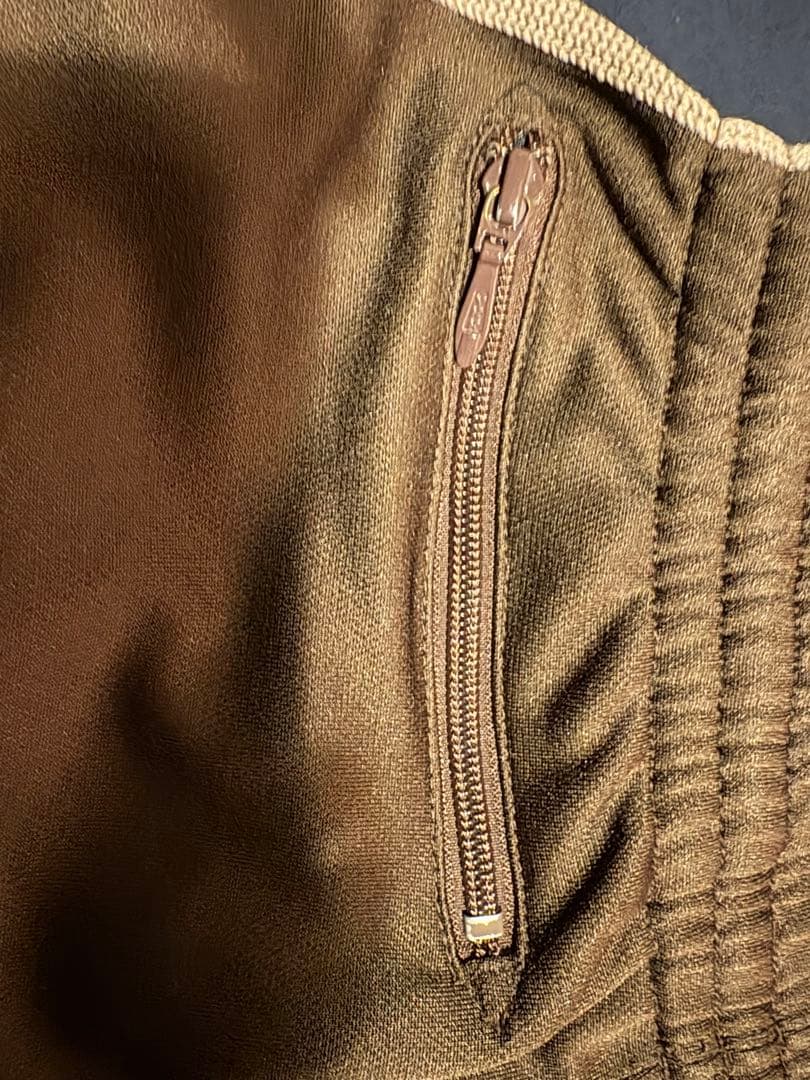 Needles トラックパンツ　ブラウン　ナロー　 サイズS