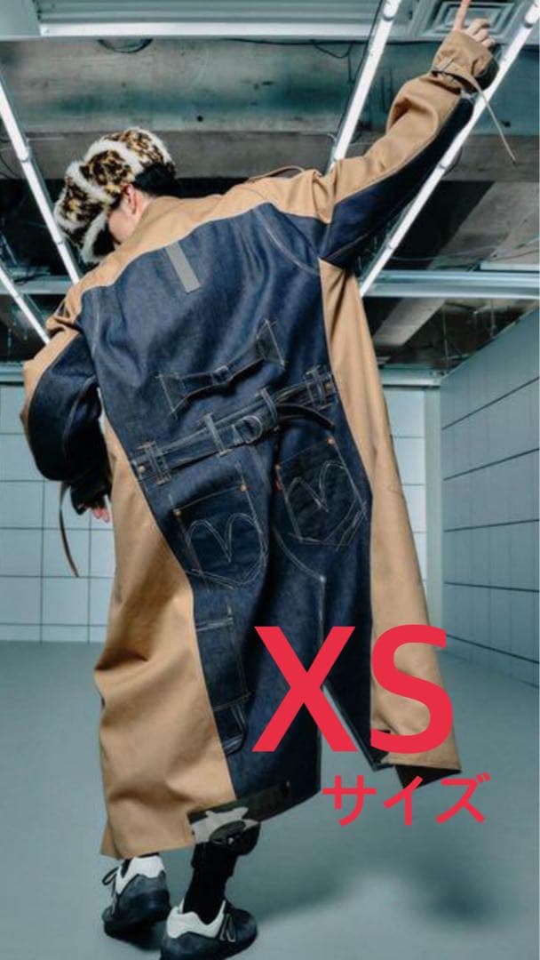 ジュンヤワタナベ　コムデギャルソン　リーバイス　コラボトレンチコート