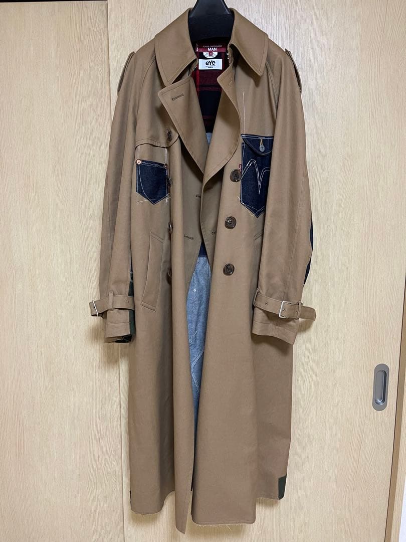 ジュンヤワタナベ　コムデギャルソン　リーバイス　コラボトレンチコート