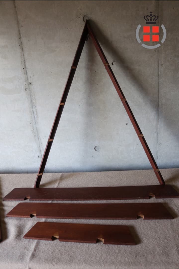 北欧　ウォールシェルフ 　チーク　アンティーク　デンマーク　コペンハーゲン