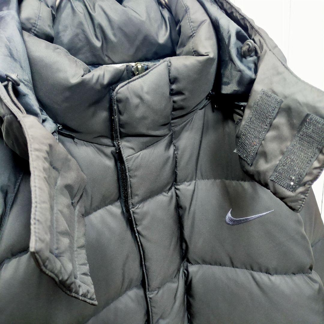 【NIKE】 ダウンベンチコート　フード取り外し可能　E1010