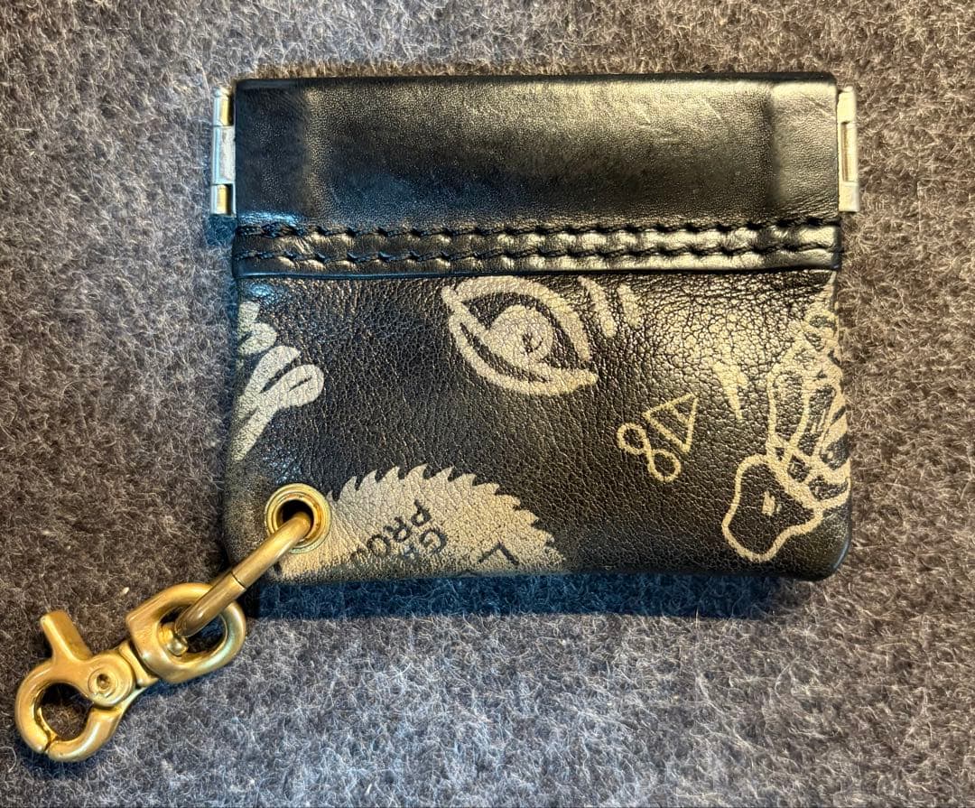 GRINDLODGE×Boab leather works 伊勢丹ブラック財布