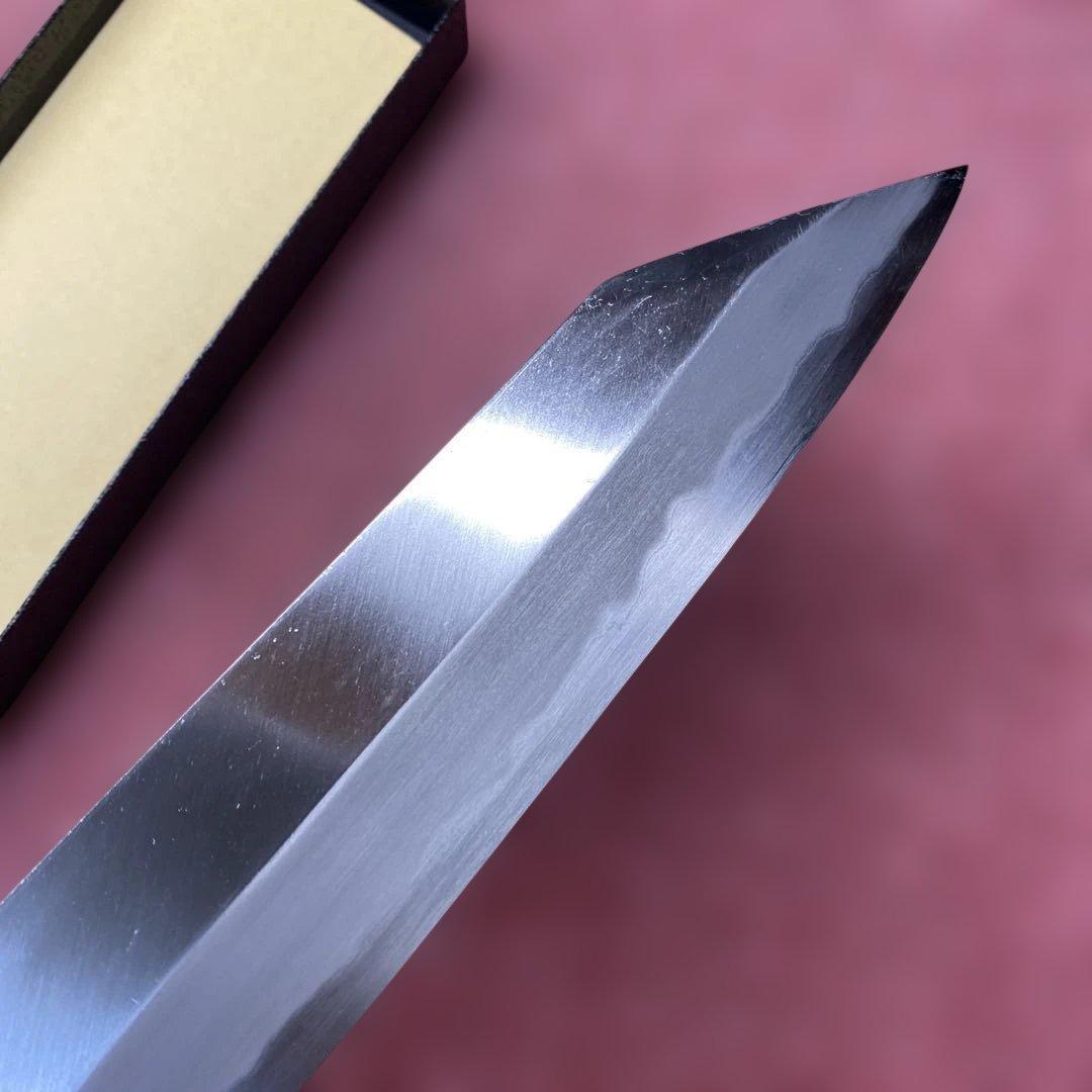 青二鋼　切付型特製万能和包丁　195㎜ 6.5寸