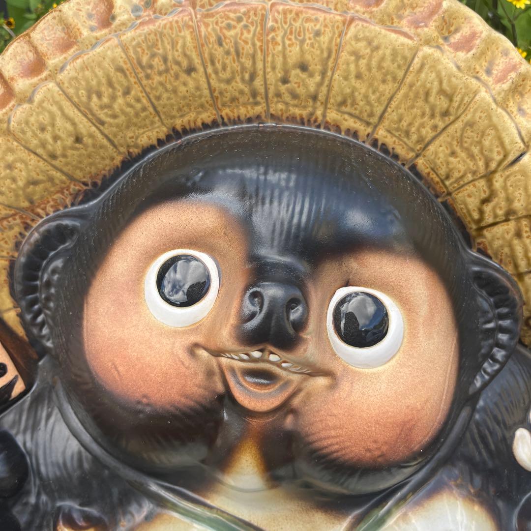 チョー縁起物❗信楽焼開運狸  高さ６５cm