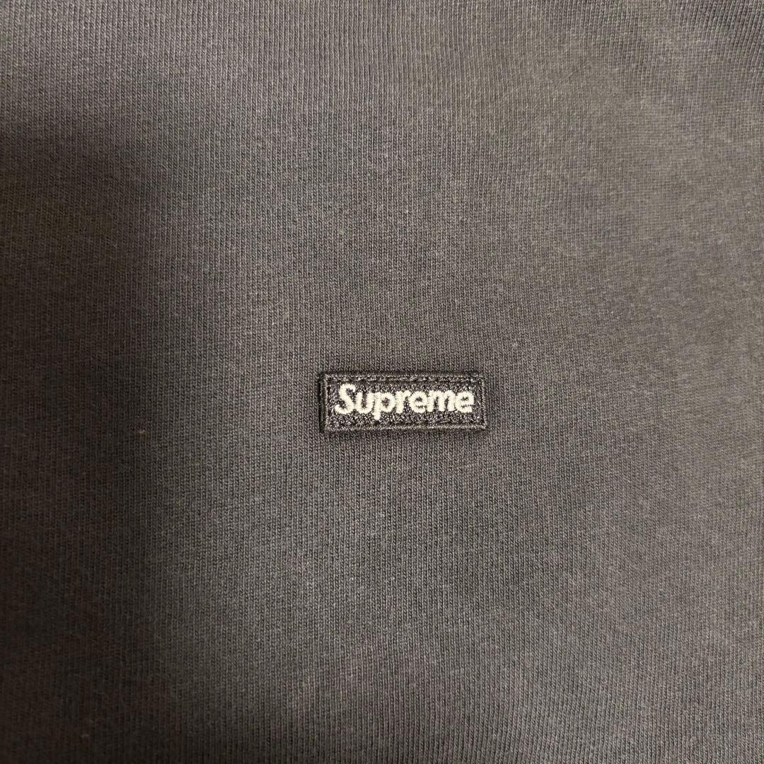 25FW Supreme Small Box L/S Tee 黒S キムタク