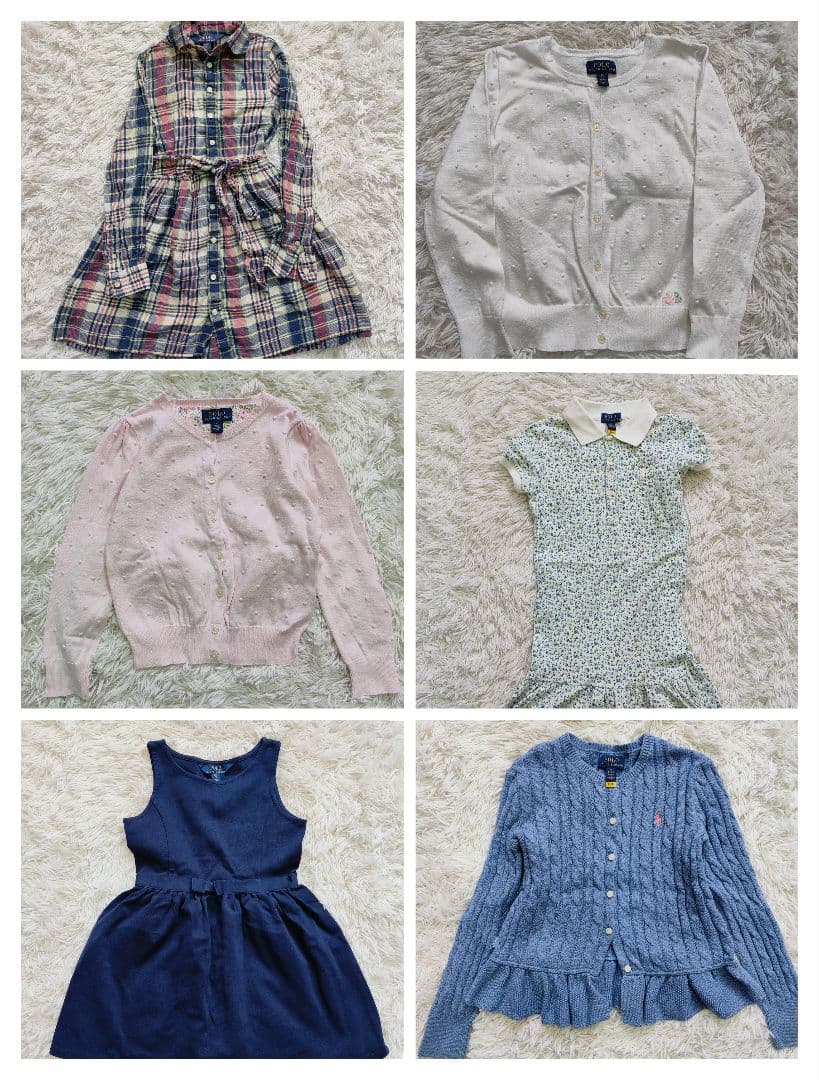 現行品 近年モデル ポロラルフローレン キッズ 5点まとめ 春夏 セット