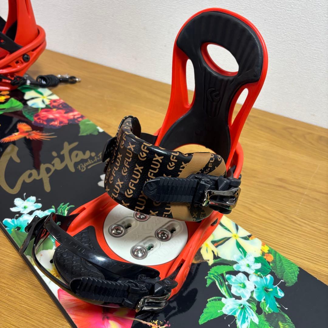 CAPITA ビンディング付　スノーボード レディース 板　142cm FLUX