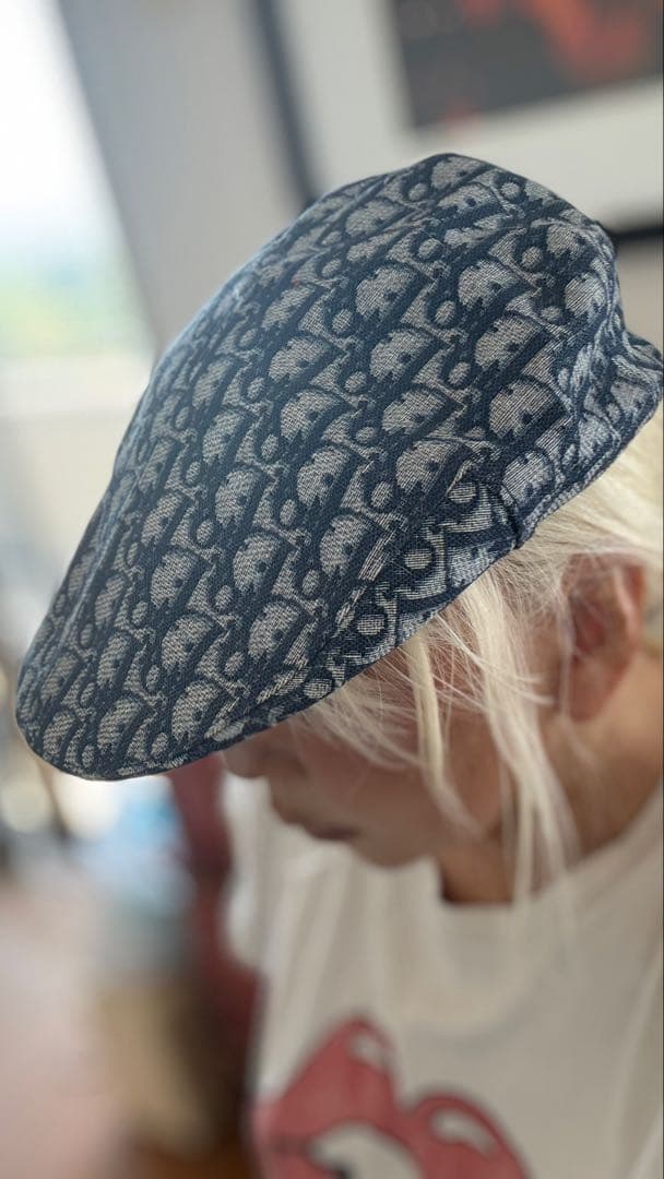 ‪☆値下げ、早い者勝ち‪☆正規品ヴィンテージ　ディオールハンチング帽