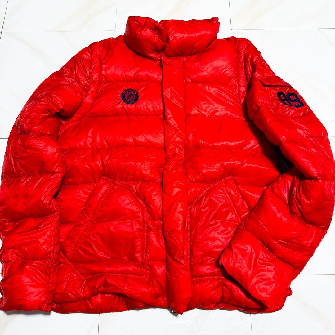 美品 パーリーゲイツ ダウンジャケット 4way 袖ロゴ ゴルフウェア 4