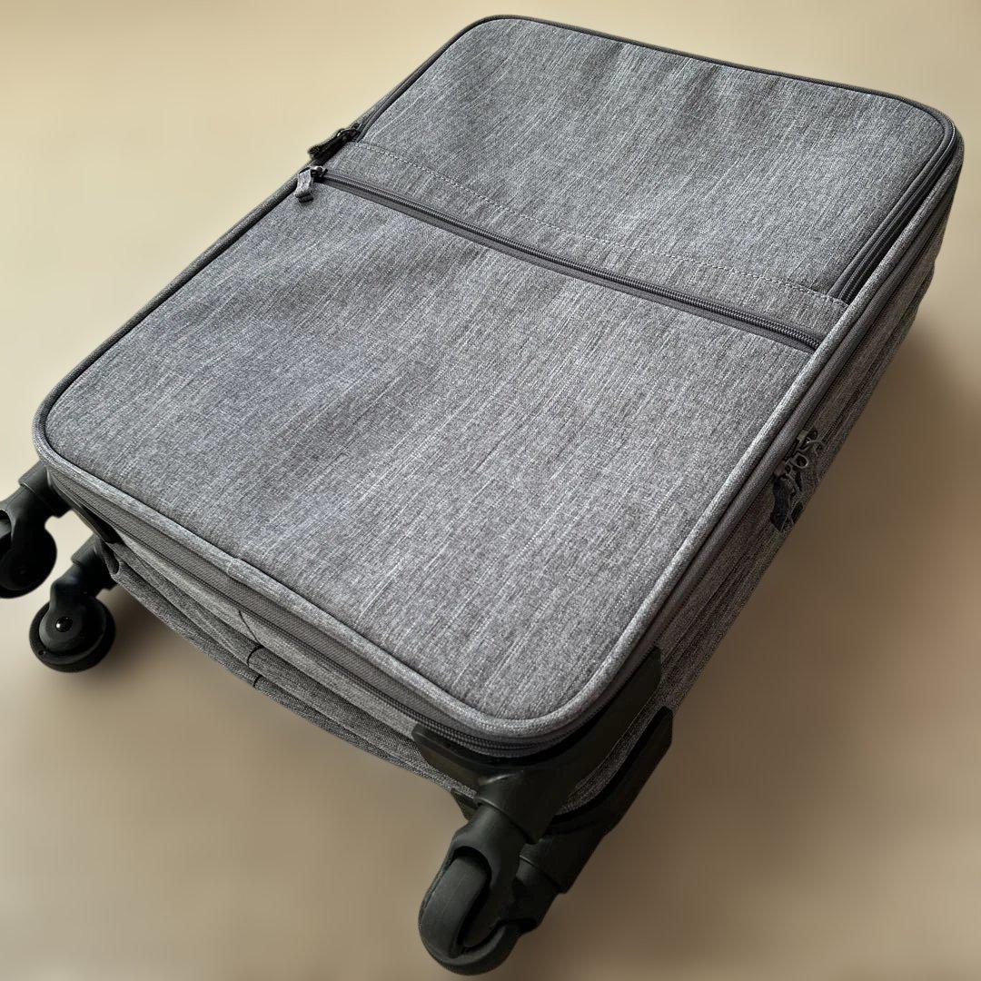 無印良品 スリムソフトキャリーケース Sサイズ360度回転ホイール（送料込み）