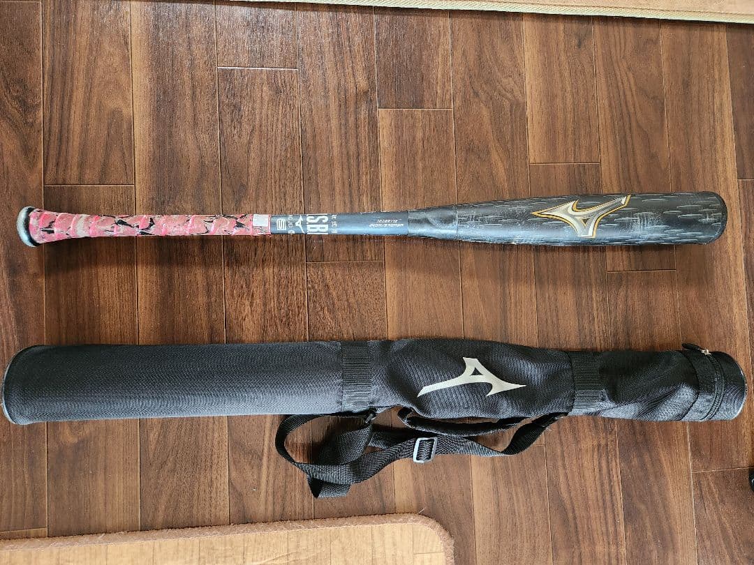 Mizuno レガシーメタル 軟式バット 84cm/740g バットケース付き