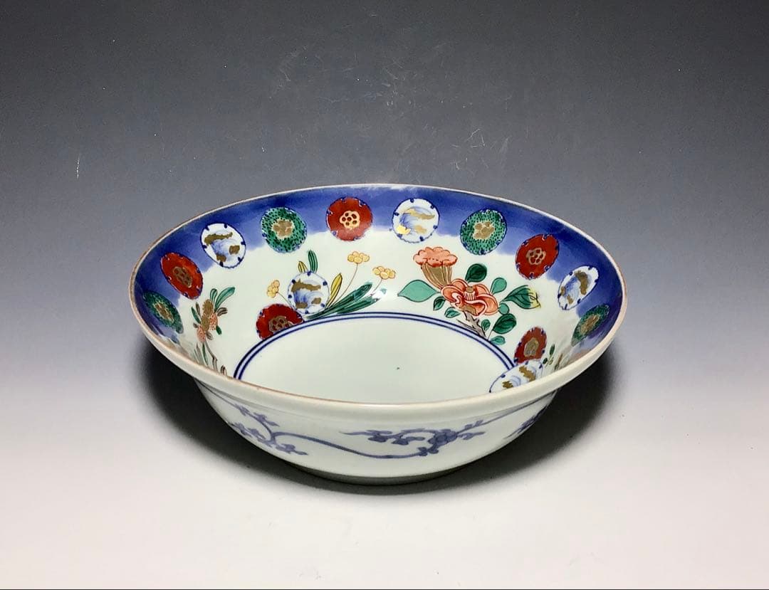 『 PRIC DOWN 』柿右衛門雪輪花文鉢