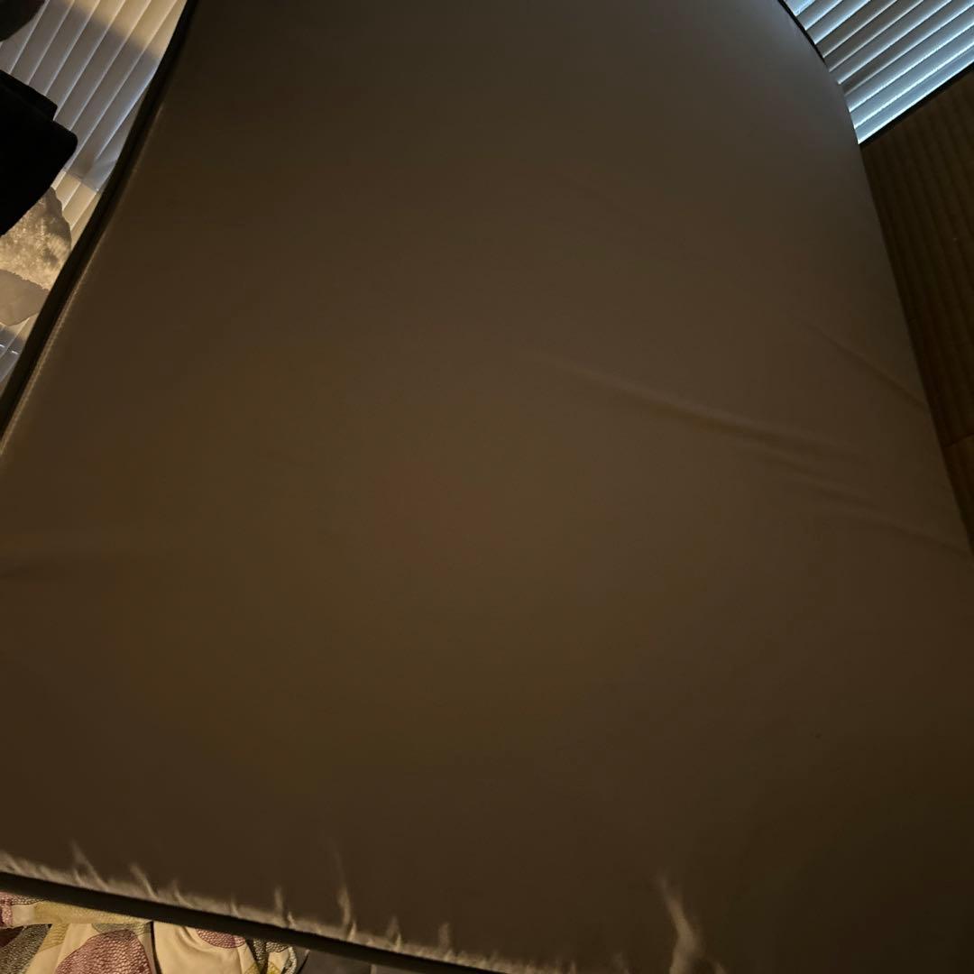 ニトリ 腰痛改善マット シングル エアーマットレス グレー