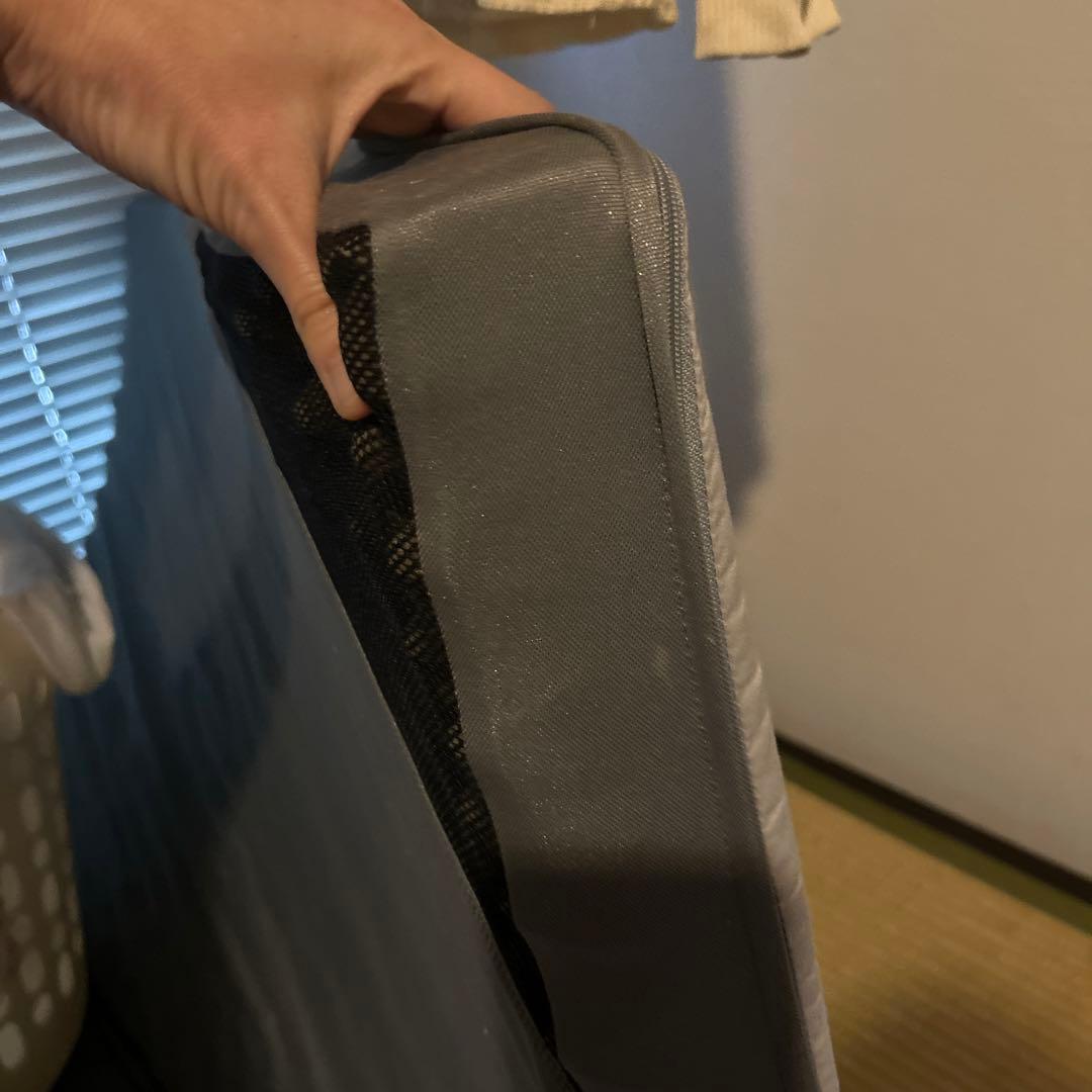 ニトリ 腰痛改善マット シングル エアーマットレス グレー