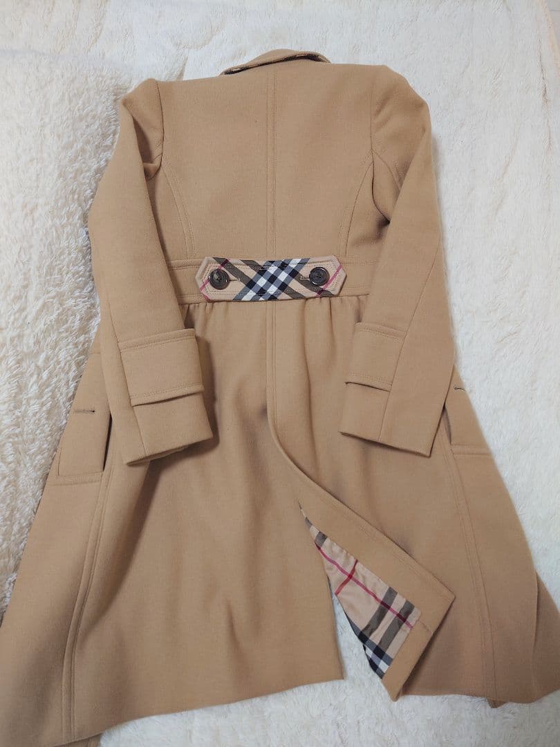 BURBERRY BLUE LABEL／ロングコート ベージュ