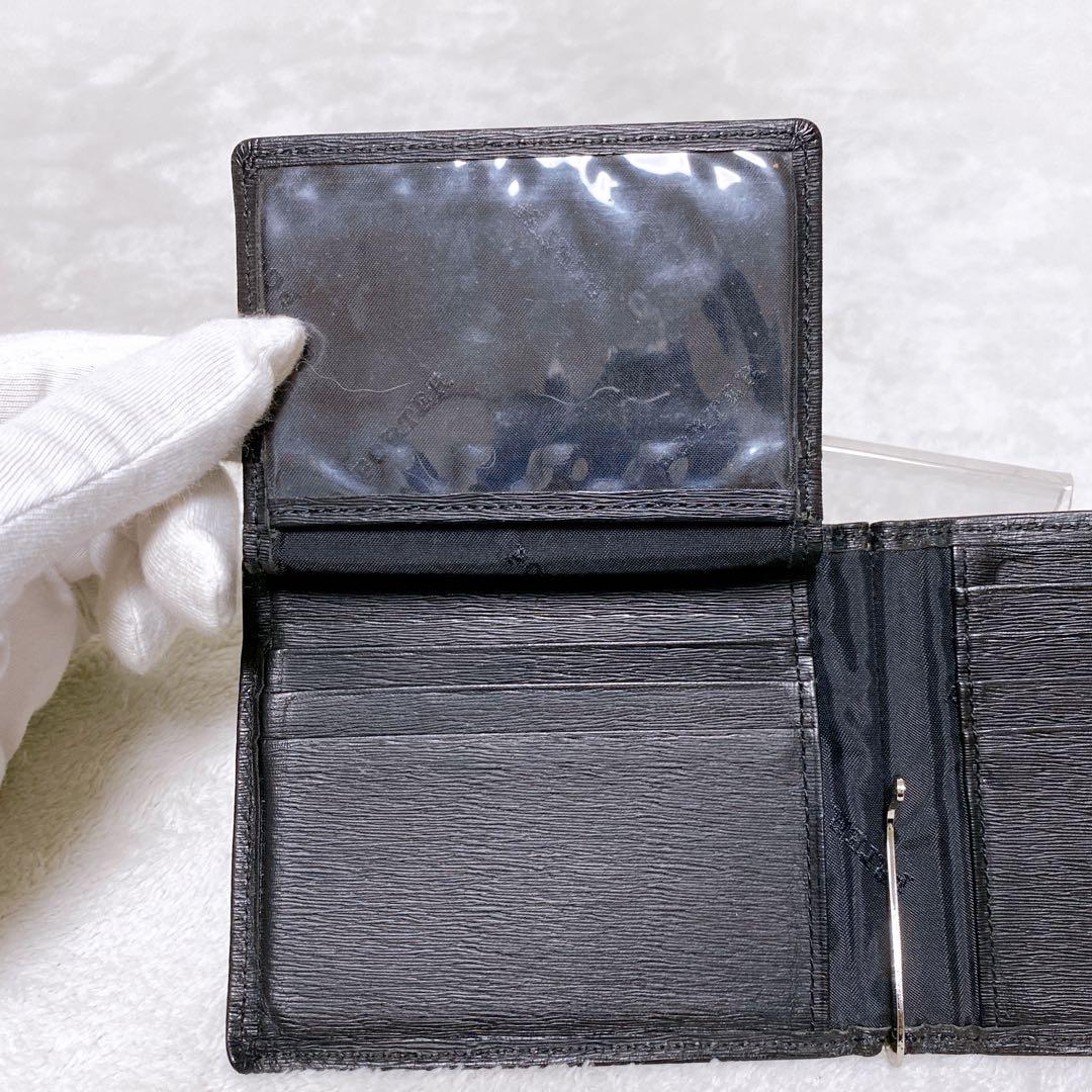 PORTER ポーター　カレント　マネークリップ　二つ折り財布　ブラック　黒