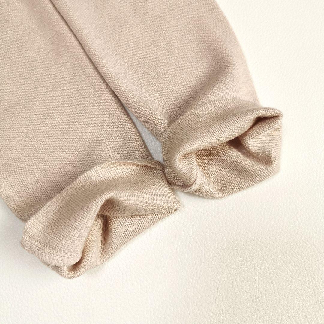 【美品✨】フォクシー シルクカシミヤニット ロゴチャーム スリット ピンク 38