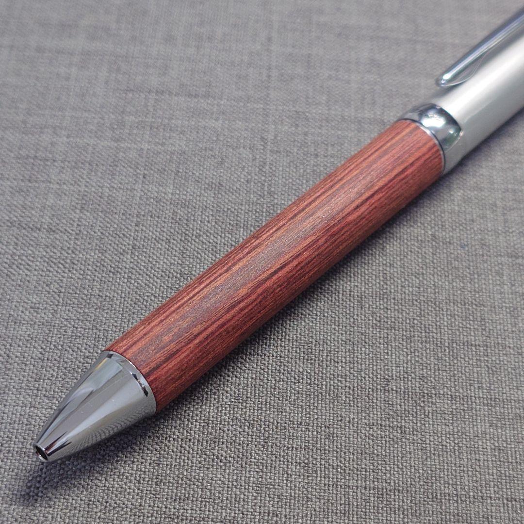 パイロット　スタンザ　木軸　ディープレッド