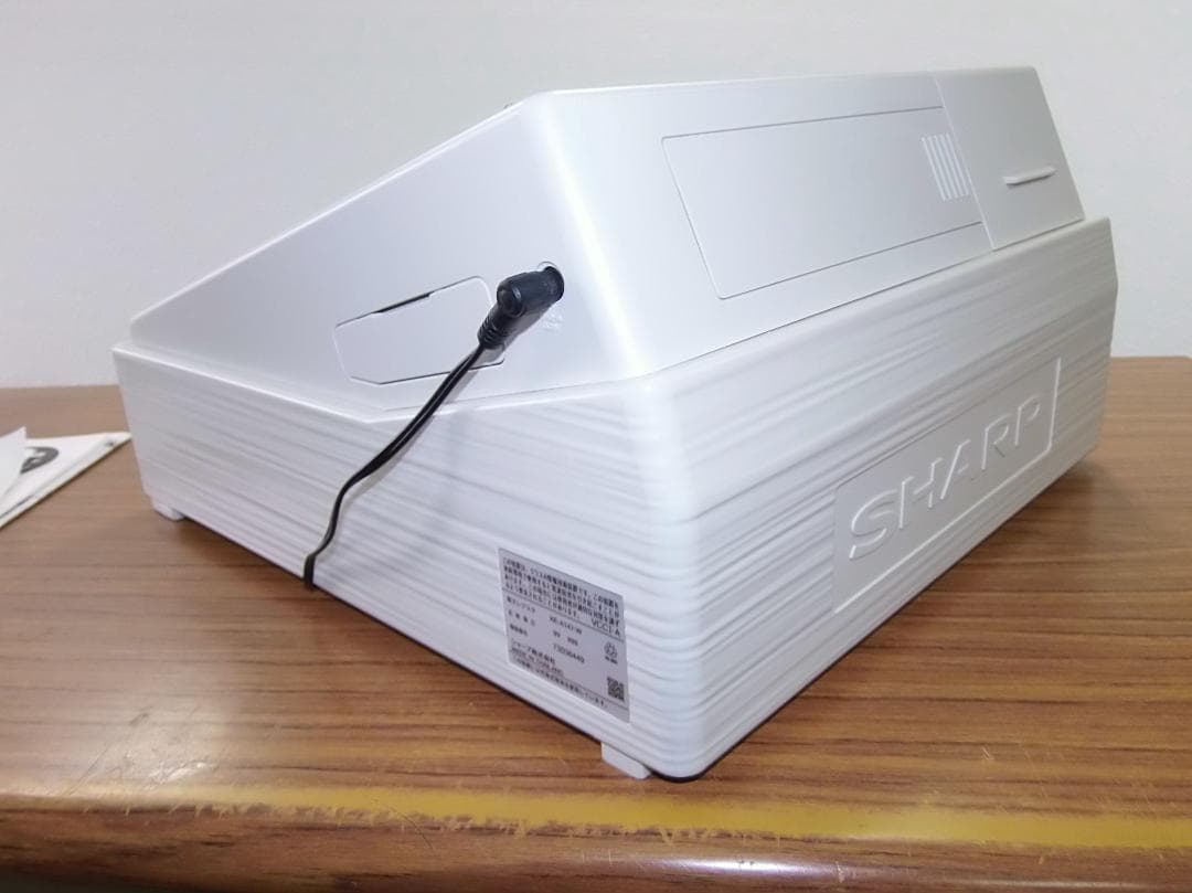 保管品 設定無料 SHARP XE-A147-W 電子レジスター 250811