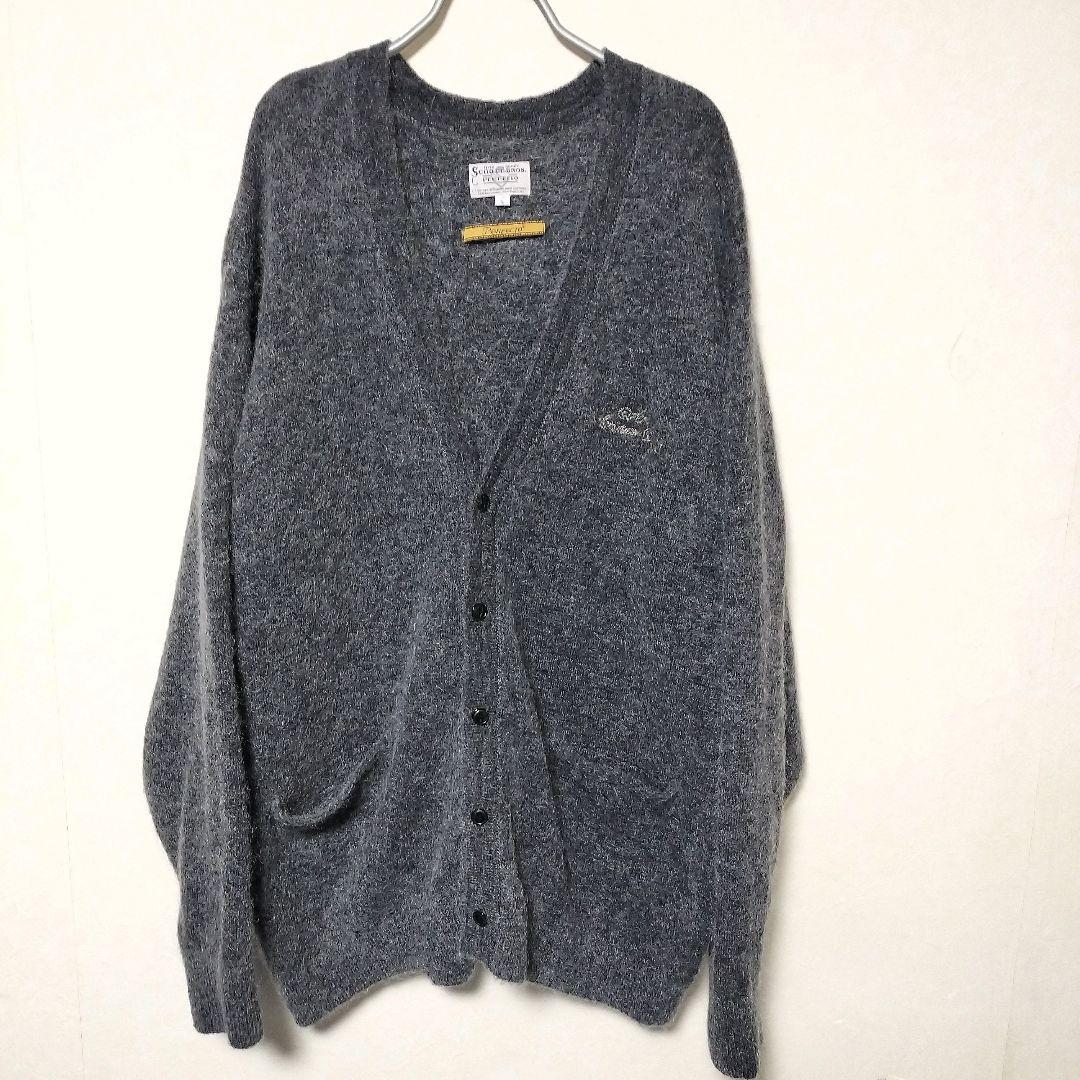 極美品　SCHOTT PERFECTO モヘヤ カーディガン モヘア