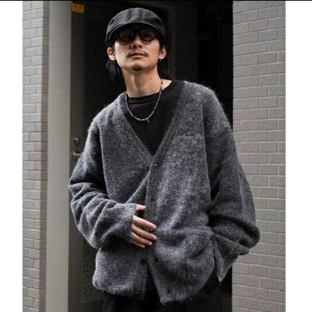極美品　SCHOTT PERFECTO モヘヤ カーディガン モヘア