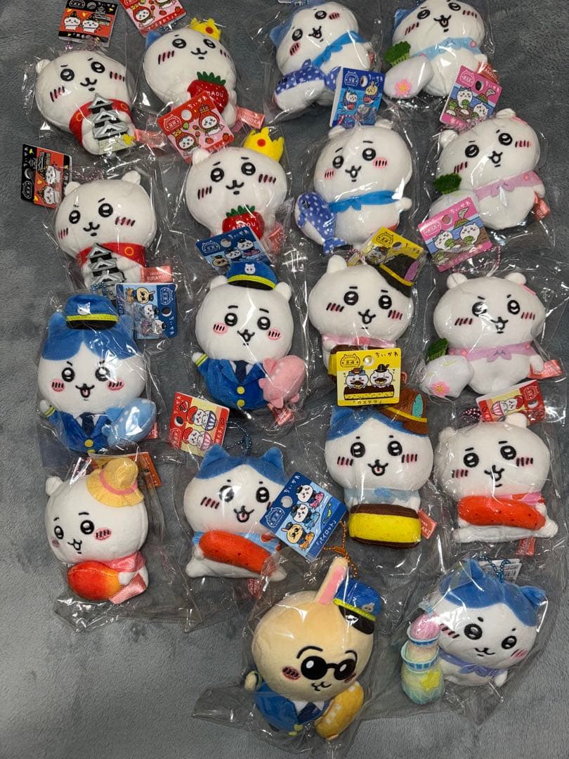 ちいかわぬいぐるみセット 18体