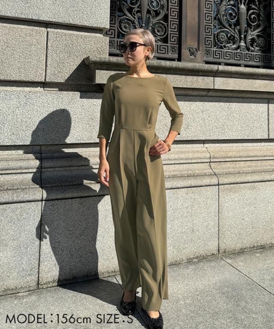 JENNE 美シルエットオールインワン