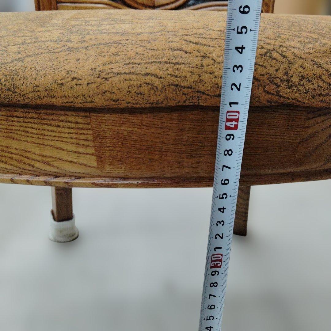 A クラシックスタイル 木製アームチェア ヴィンテージ アンティーク家具