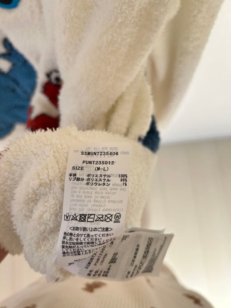 【希少】美品　ジェラートピケ　ジャガードショールカーディガン セサミストリート