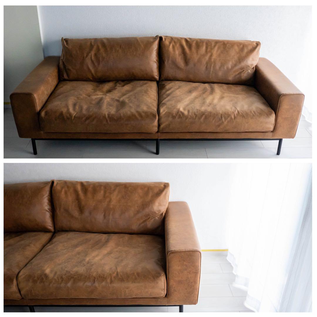 ブドリ【関家具 CRASH GATE】プルート PLUTO 3人掛けソファ