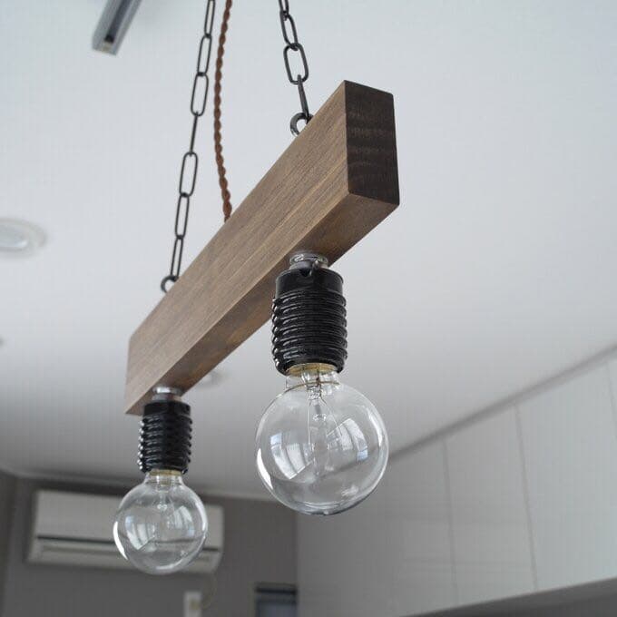 ペンダントライト　ランプ　照明　Agrell（アグレル）　天然木　LED対応