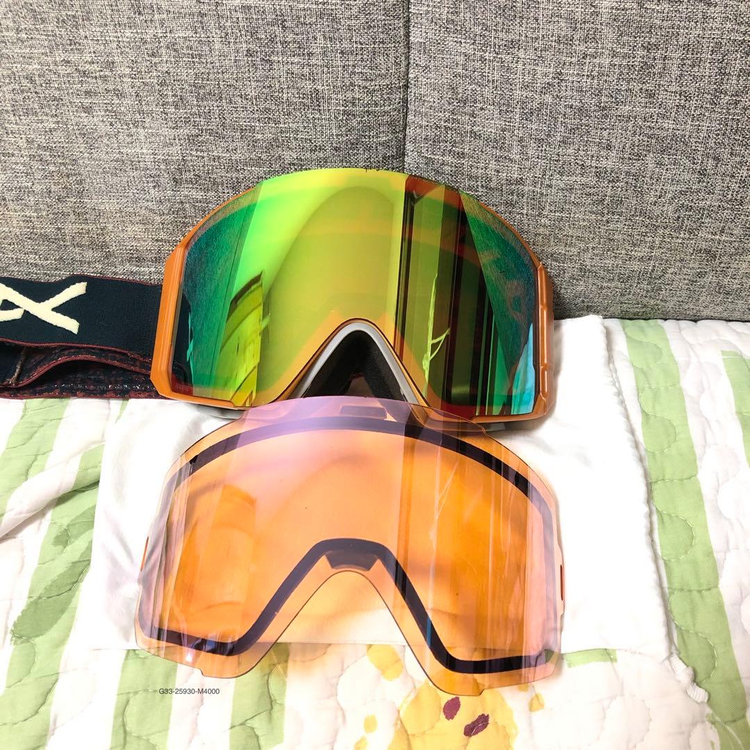 Burton Anon sync マグネット　mag式　平面レンズ　MFI対応