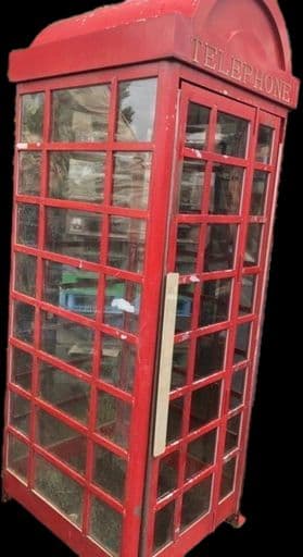 電話ボックス 　ロンドン　おしゃれ