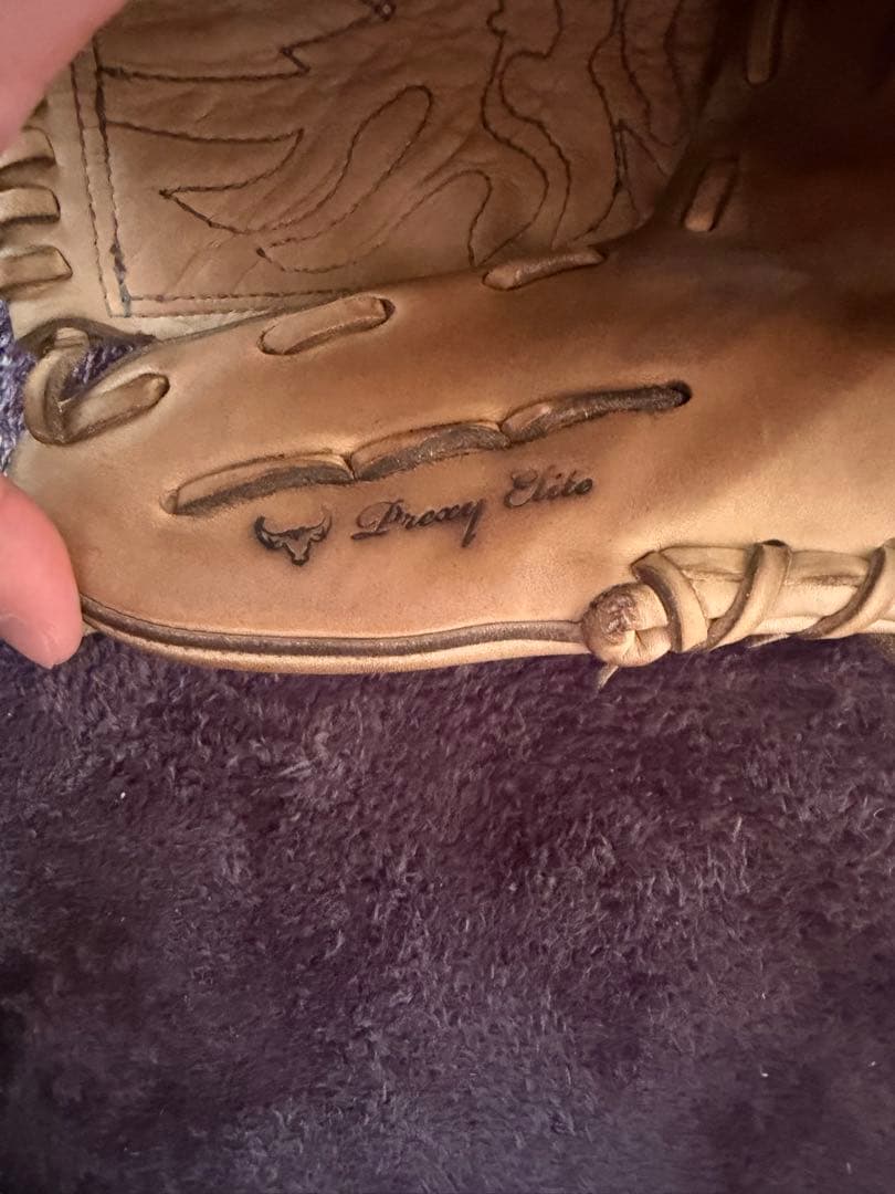 Mizuno Pro 硬式野球グローブ ブロンド