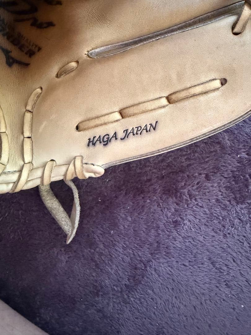 Mizuno Pro 硬式野球グローブ ブロンド