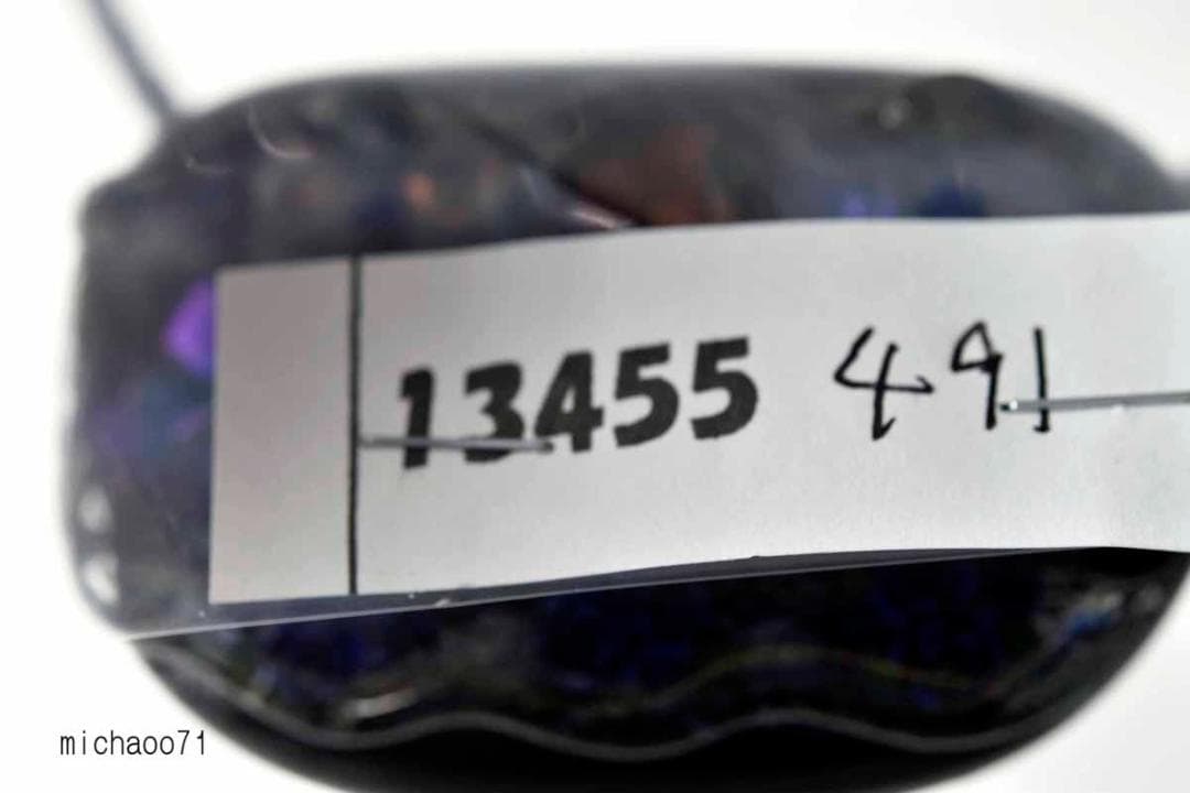 とんぼ玉 トンボ玉 蜻蛉玉 ペンダントトップ ガラス細工 13455-491