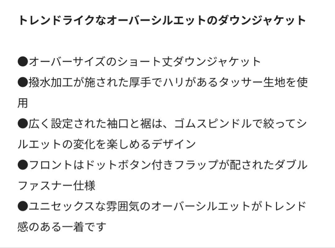 DANTON ダントンダウンジャケットネイビー　 S 新品