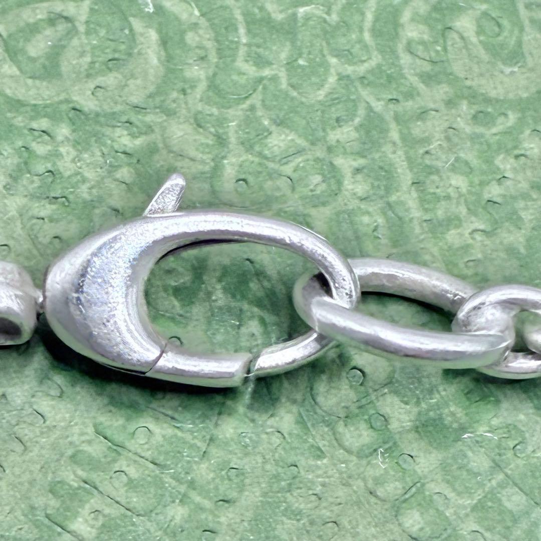 GUCCI グッチ　あずき　チェーンのみ　ネックレス　シルバー925　美品