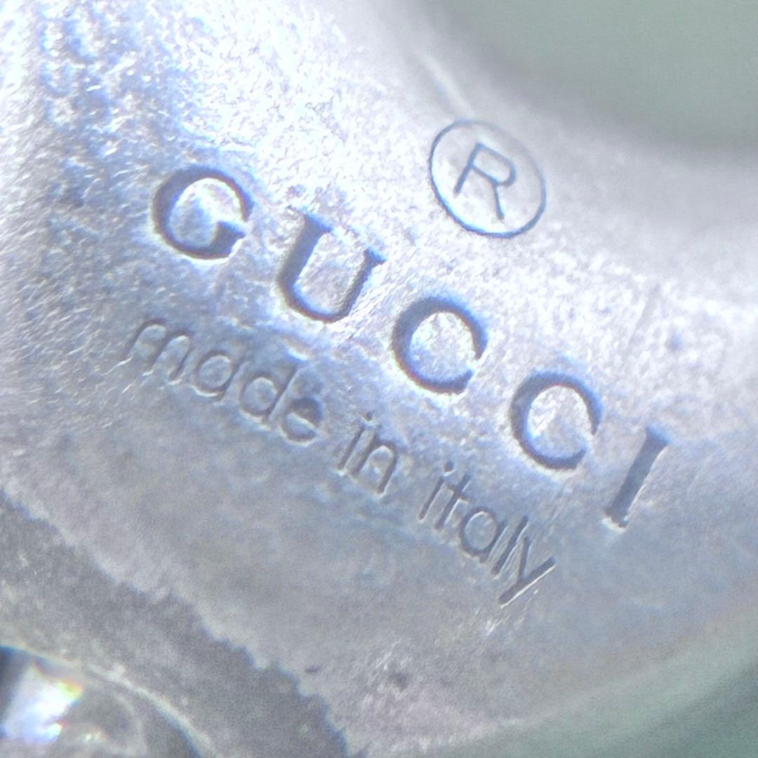 GUCCI グッチ　あずき　チェーンのみ　ネックレス　シルバー925　美品