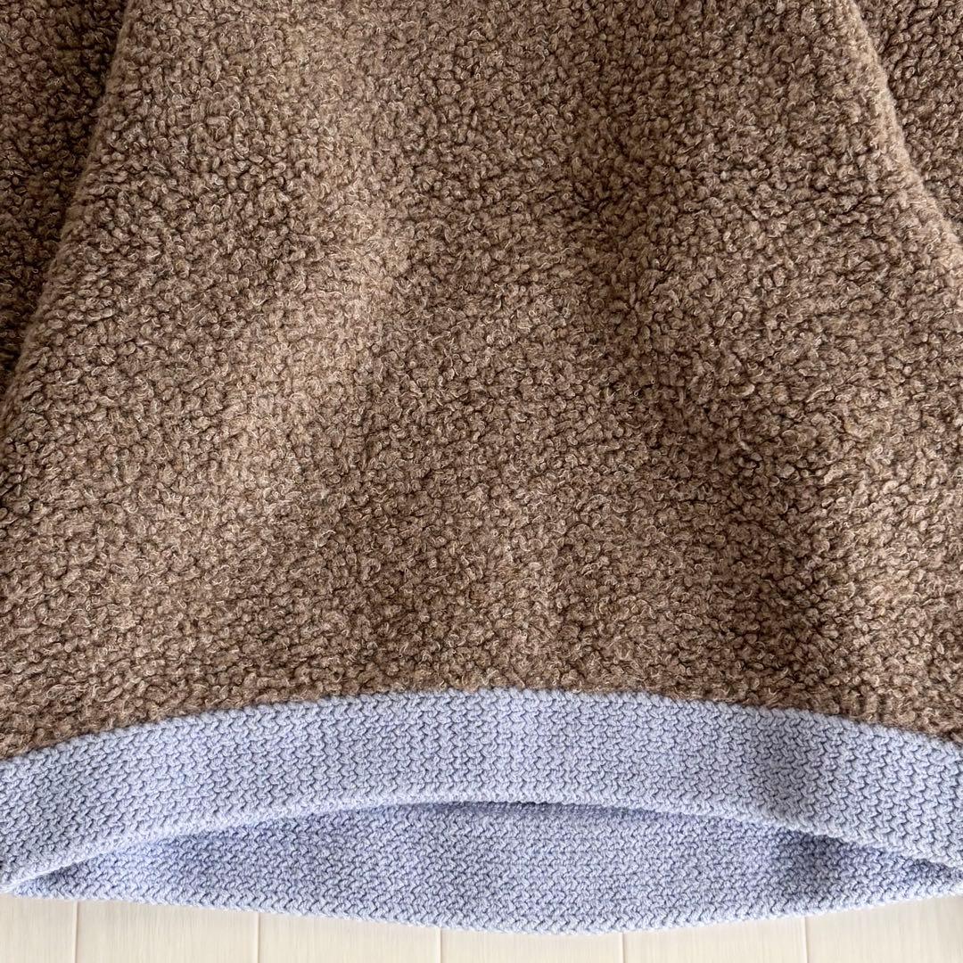 【美品】TOMORROWLANDウールナイロンクルーネックニット